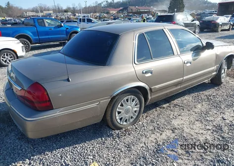 2005 Mercury Grand Marquis Gs из США, поврежденный, VIN 2MEFM74W15X653756